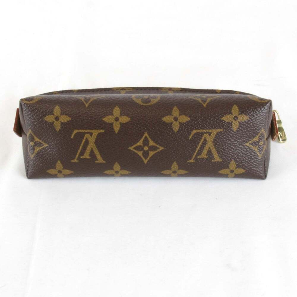LOUIS VUITTON Brown Monogram Canvas Pochette Pouch - Picture 5 of 11